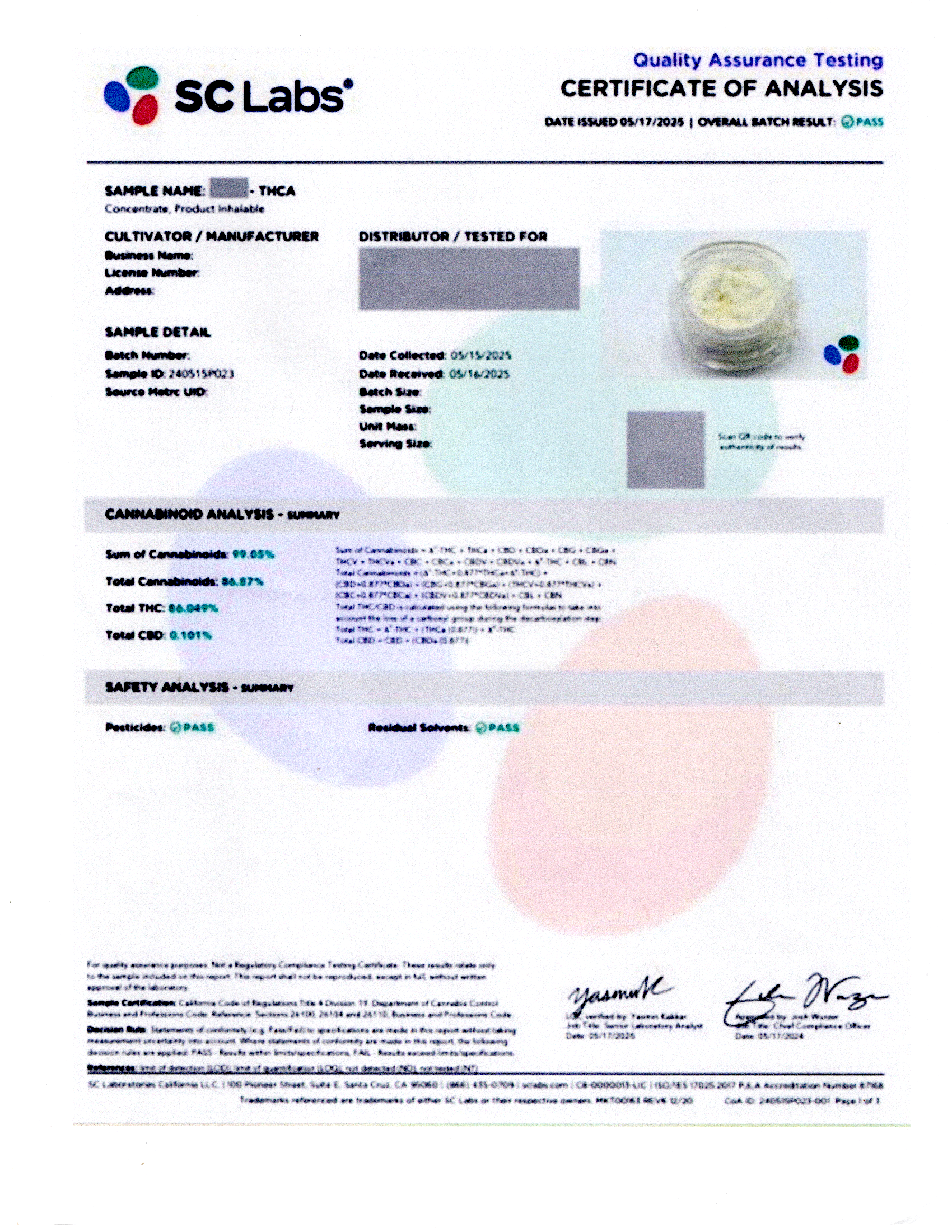 THCA Isolate
